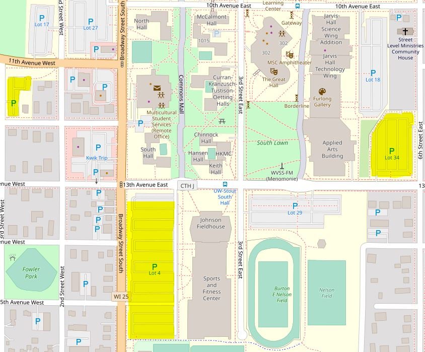 Permit Information University of Wisconsin Stout